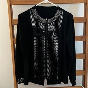 Jacket with Front Zipper